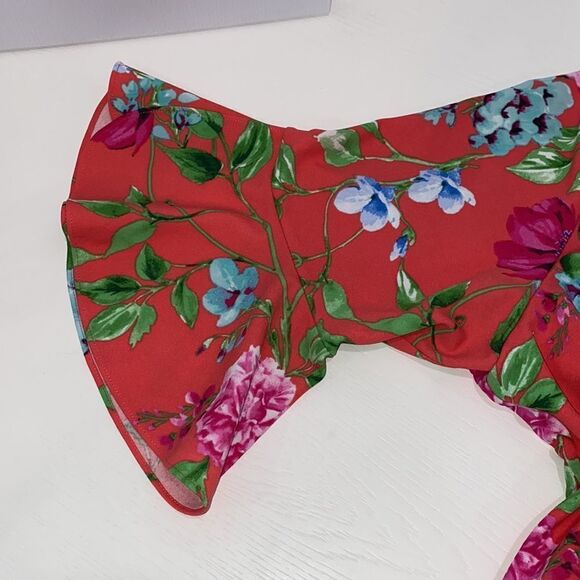 Jessica Howard Floral Shift Dress 3/4 Flutter Bell Sleeve Size 20W - Picture 10 of 11